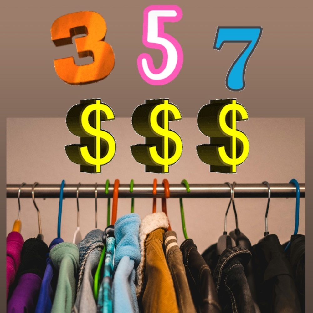 UNLISTED ITEMS $3, $5, $7 DEALS